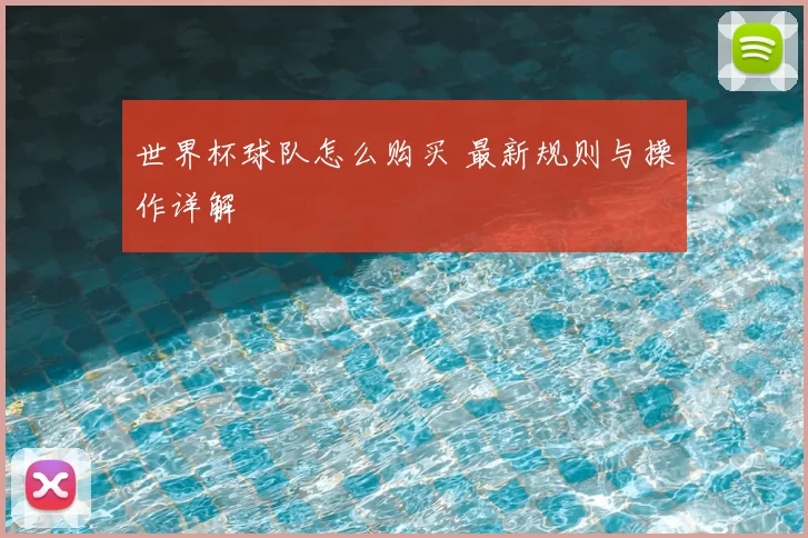 世界杯球队怎么购买 最新规则与操作详解