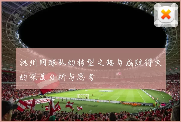 杭州网球队的转型之路与成败得失的深度分析与思考