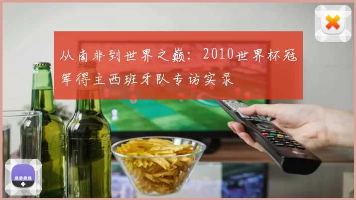 从南非到世界之巅：2010世界杯冠军得主西班牙队专访实录